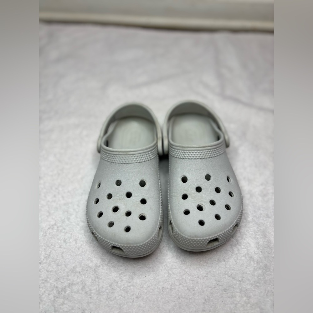 CROCS Kids Light Gray Water Shoes
